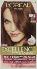 L'Oreal Excellence Cream #6rb LT Red Brn — Case of 12