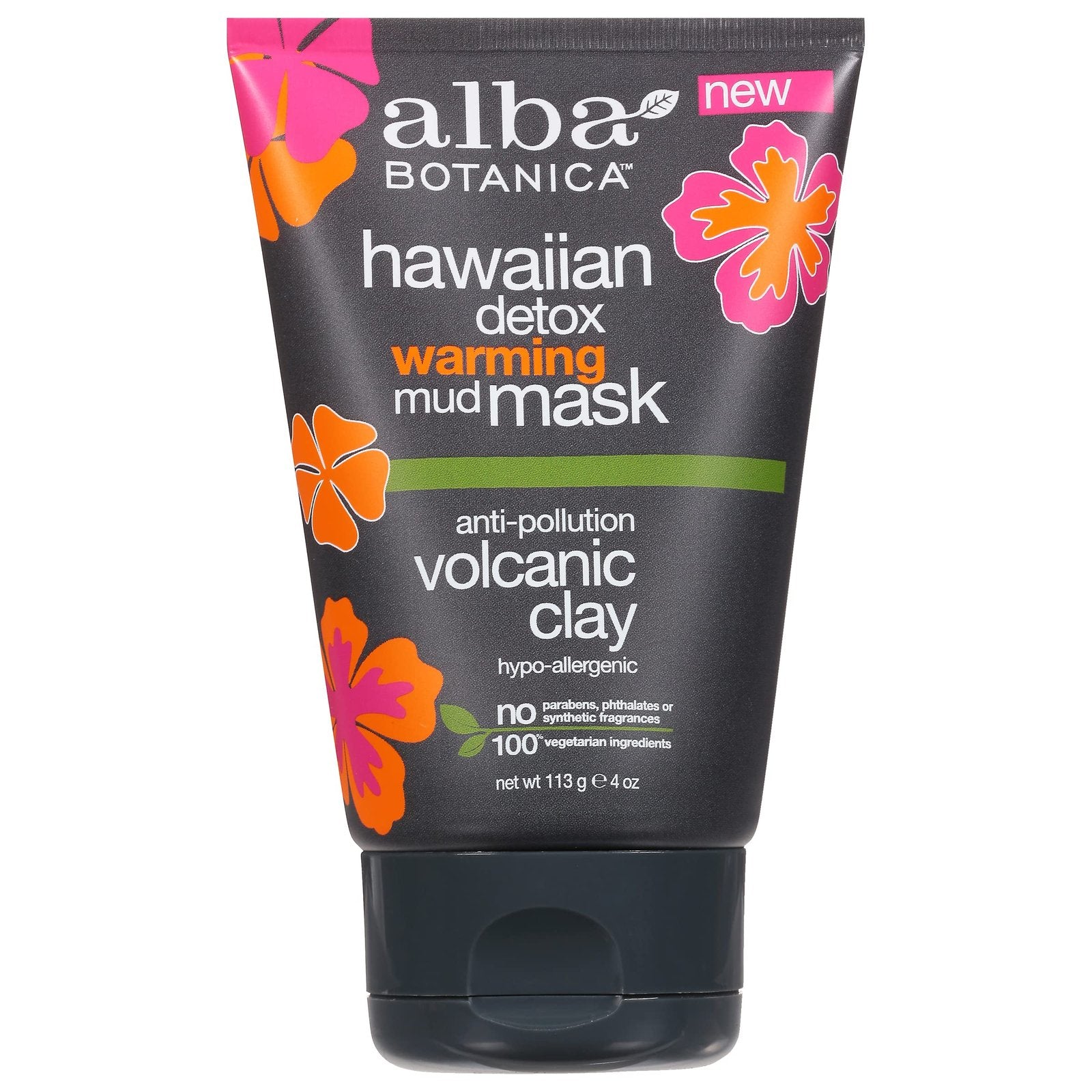Alba Botanica Hawaiian Detox Mud Mask (4 oz)/6pk