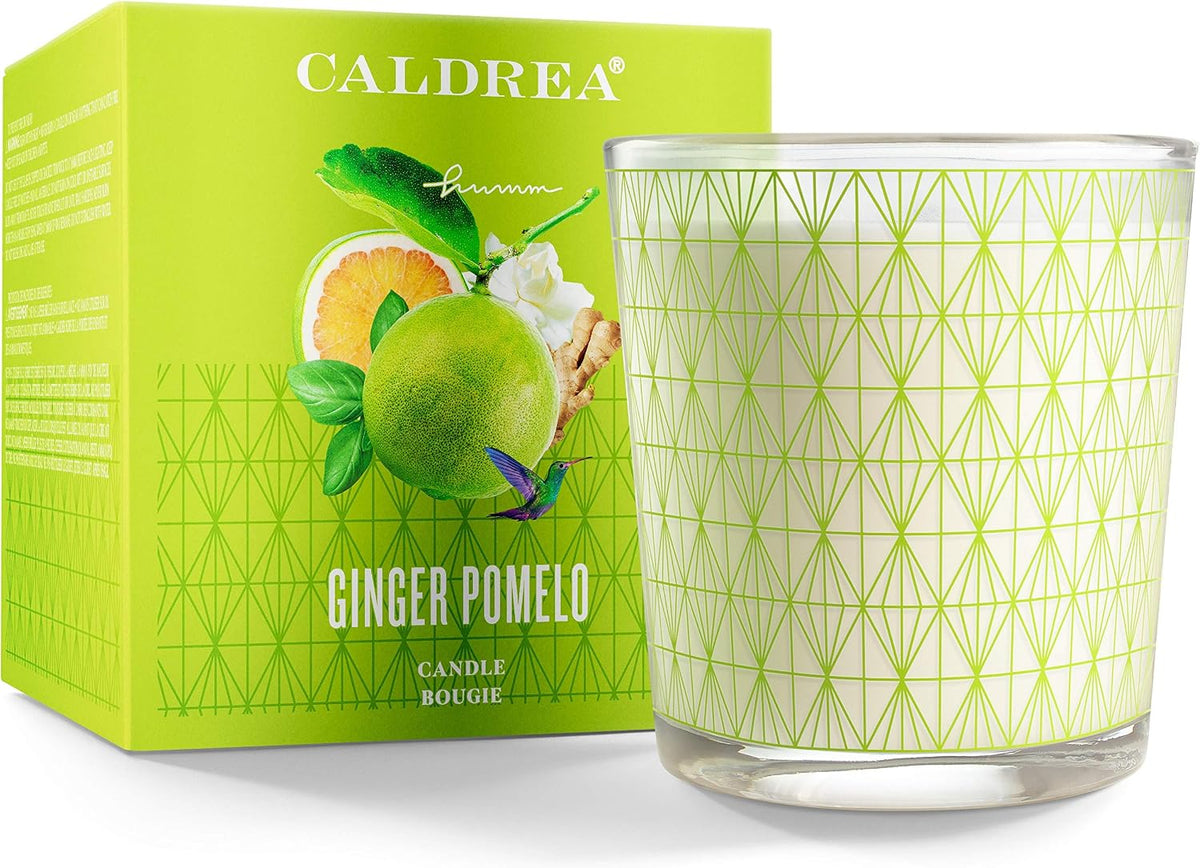 Caldrea Candle - Ginger Pomelo, 8.1 oz — 6 Per Case