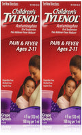 Children's Tylenol Grape Splash (4 oz, 2 Pack)/36pk