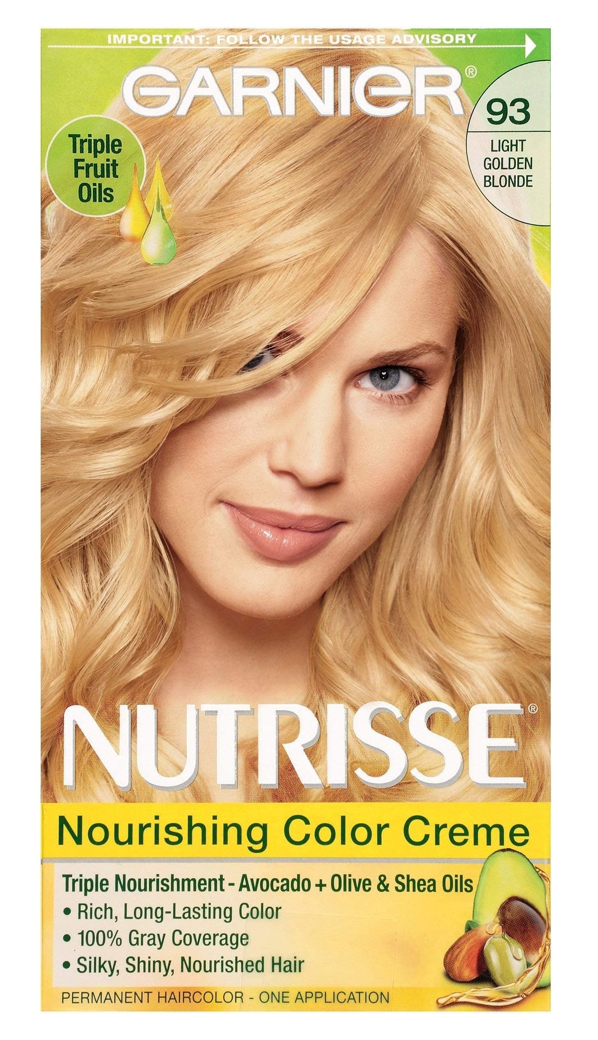 Garnier Nutrisse Hair Color Light Golden Blonde (1 ct)/12pk