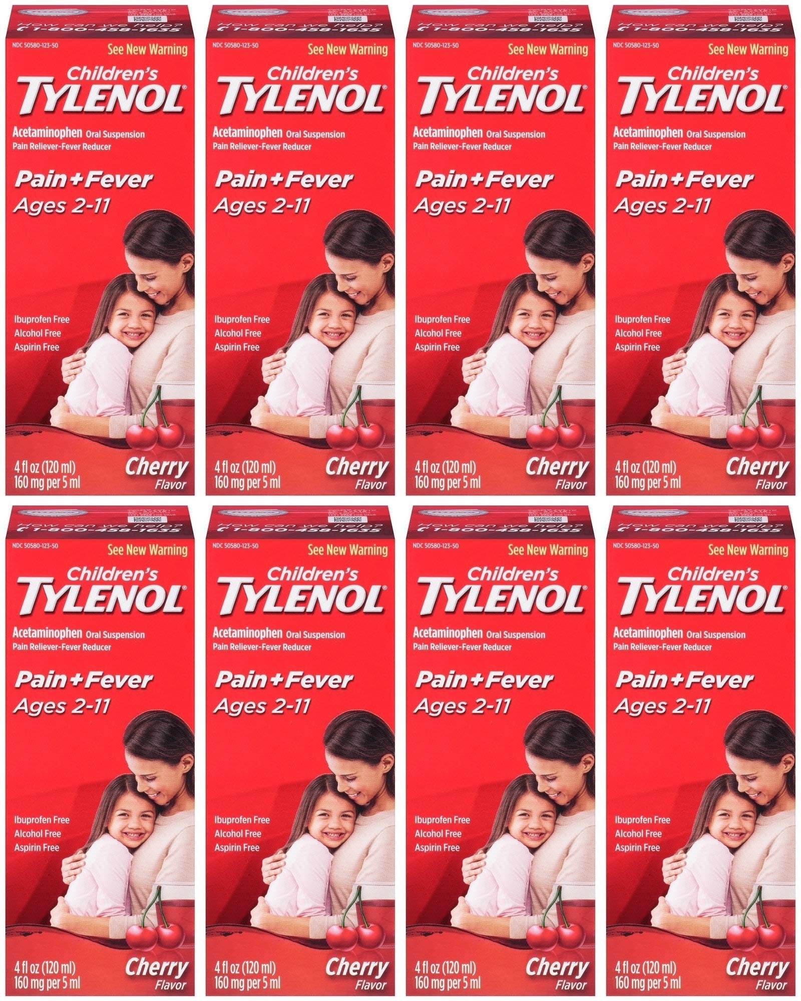 Tylenol Children's Cherry Blast Oral Suspension (4 oz)/36pk