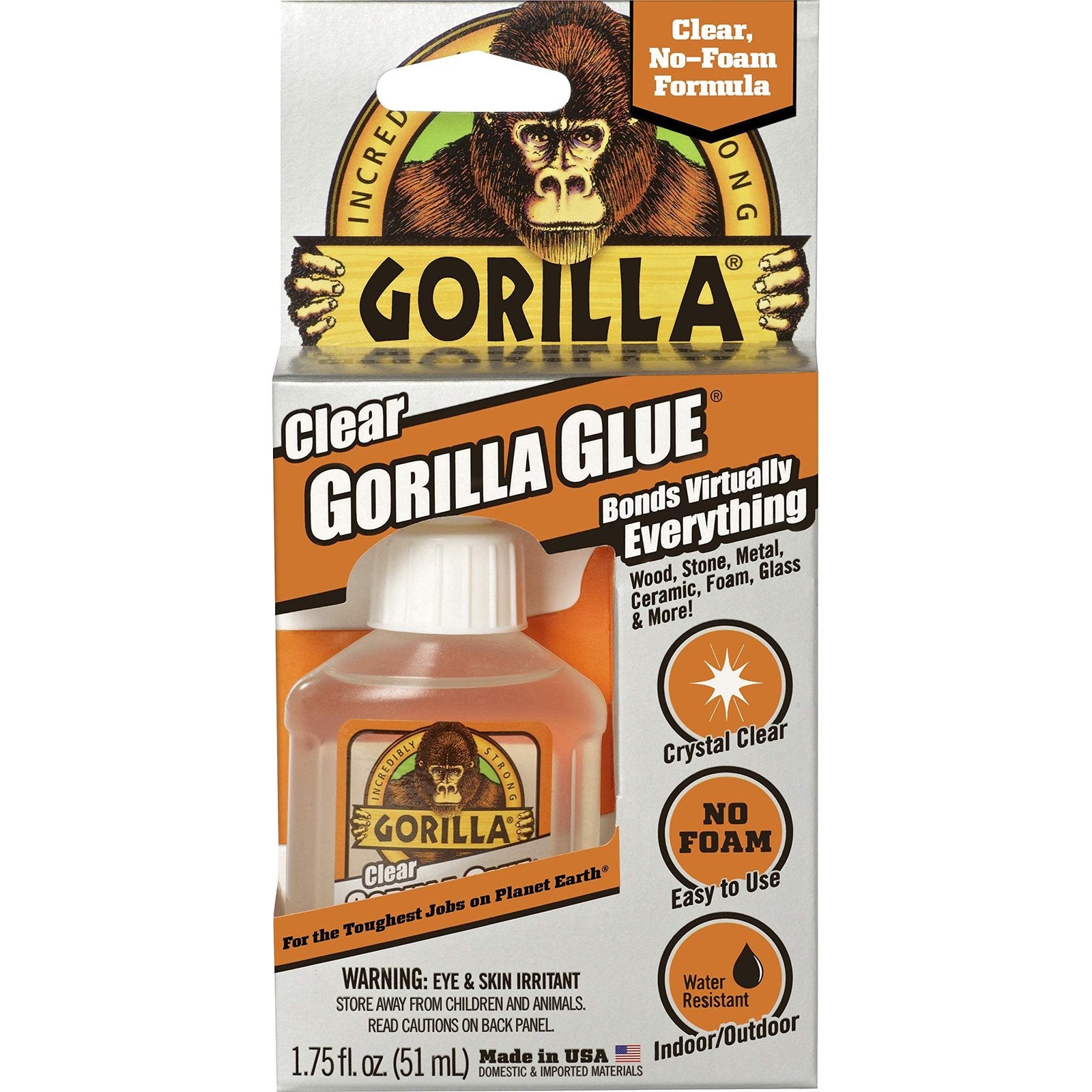 Gorilla Clear Glue (1.75 oz)/5pk