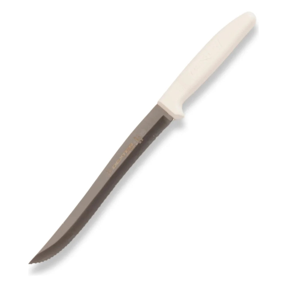 Dexter Sani-Safe Scalloped Utility Slicer, 8" — 1 Per Case