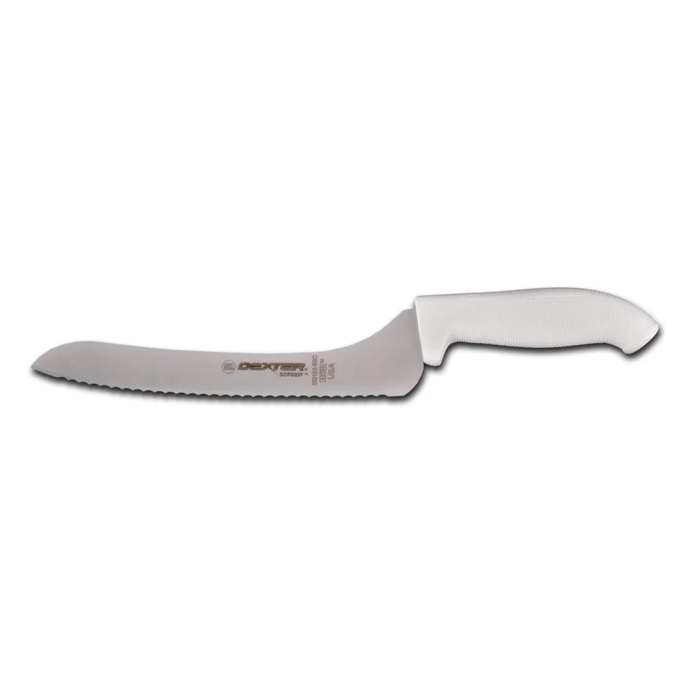 Dexter Sofgrip Offset Scalloped Sandwich Knife, 9 Inch — 1 Per Case