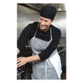 Atlantic Mills Medium Weight White Bib Apron, 28 Inch X 34 Inch — 1 Per Case