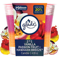 Glade 2 in 1 Candle - Vanilla Passion Fruit & Hawaiian Breeze, 4.08 oz — 6 Per Case
