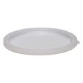 Cambro Container Plastic Round 6 And 8 Quart White Poly Cover Lid — 1 Per Case