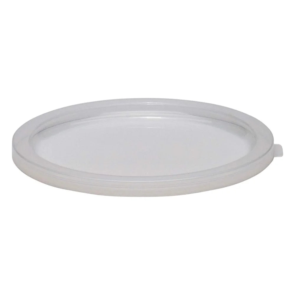 Cambro Container Plastic Round 6 And 8 Quart White Poly Cover Lid — 1 Per Case