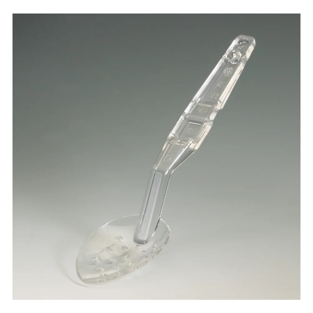 Cambro Camwear Clear Spoon 13" Perforated — 1 Per Case