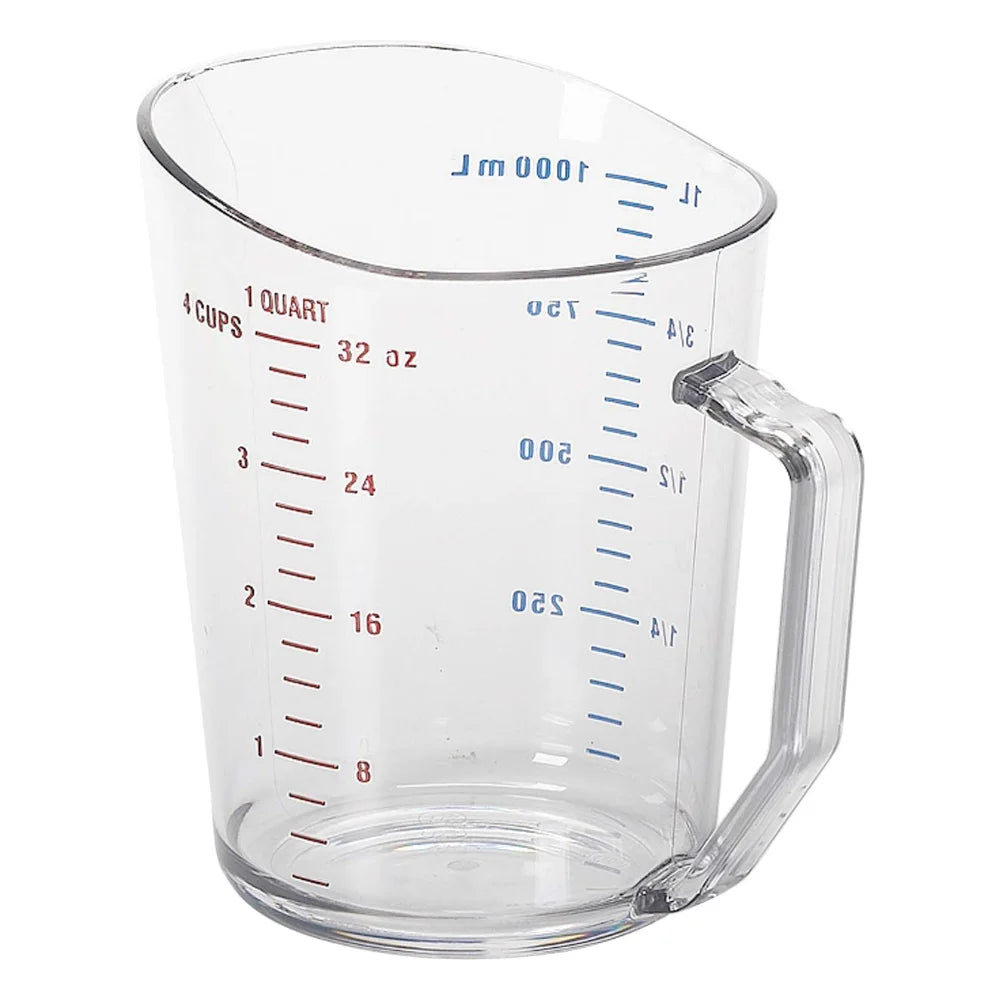 Cambro 1 Quart Clear Measuring Cup — 1 Per Case