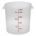 Cambro Translucent Round Container, 18 Quart — 1 Per Case