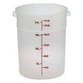 Cambro 22 Quart Translucent Round Container — 1 Per Case