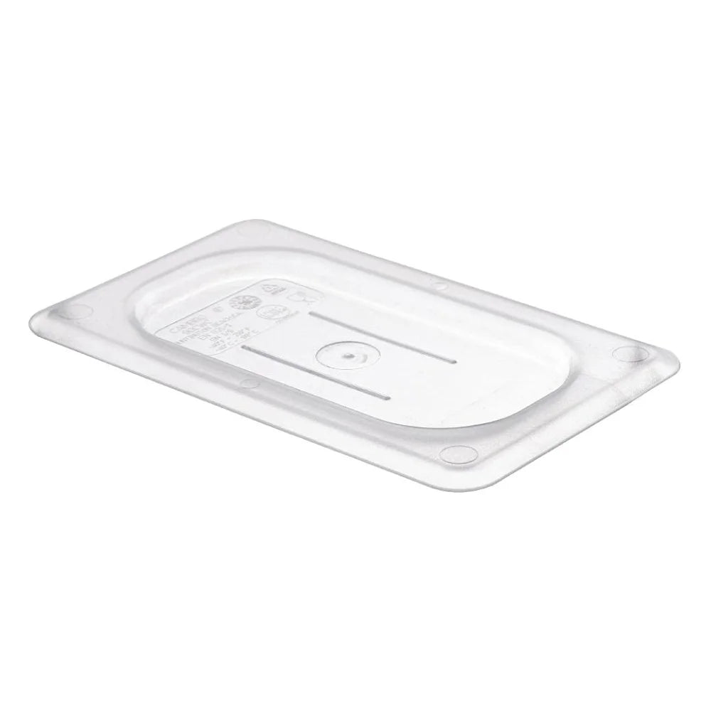 Cambro Camwear Clear Food Pan Lid 1/9 Flat — 1 Per Case