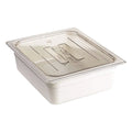 Cambro Camwear Clear Food Pan Lid 1/1 Cover With Handle — 1 Per Case