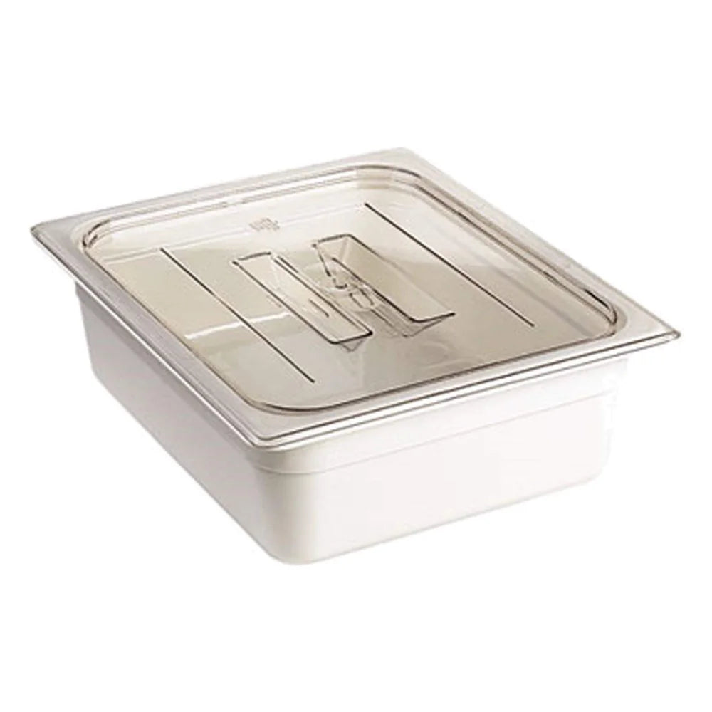 Cambro Camwear Clear Food Pan Lid 1/1 Cover With Handle — 1 Per Case