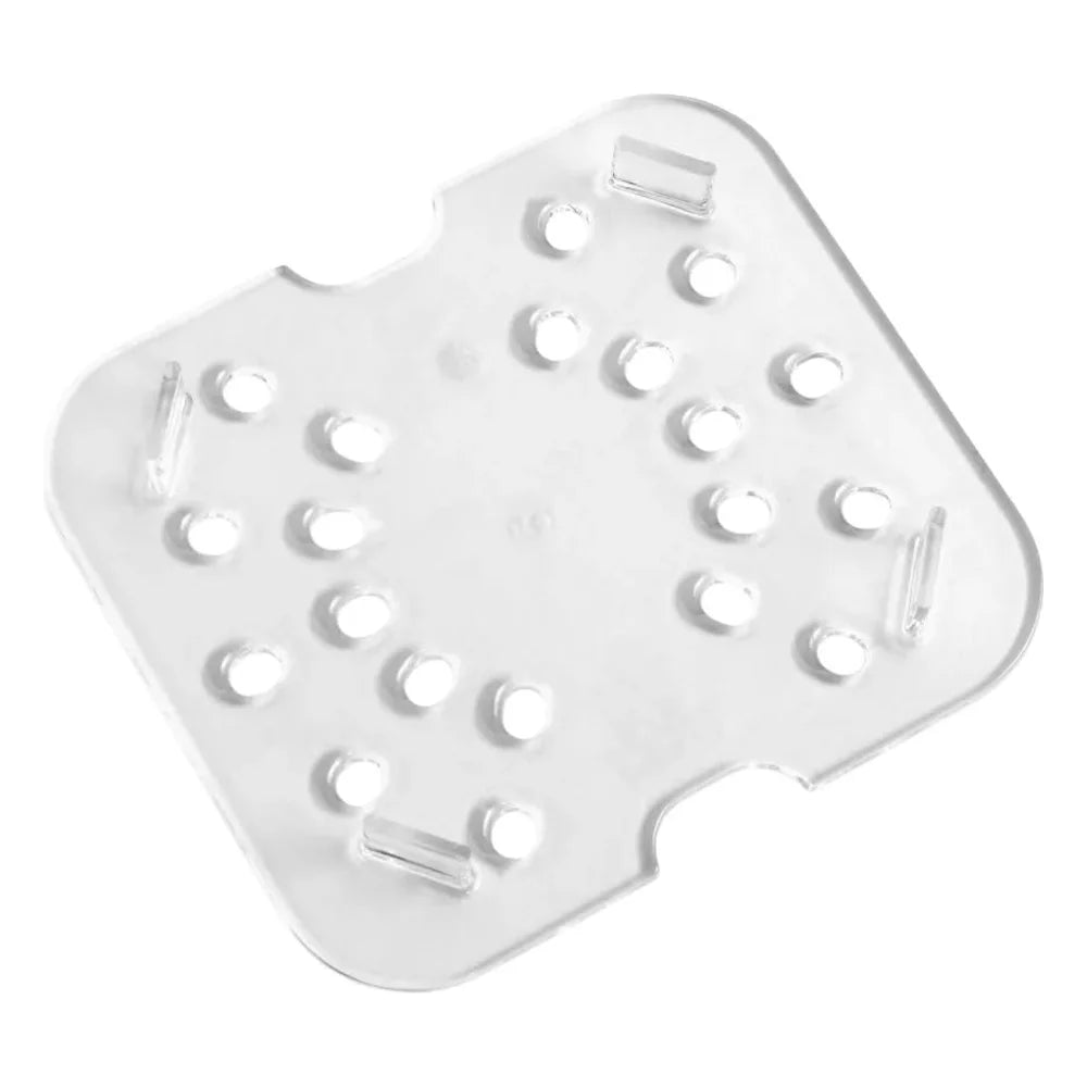 Cambro Camwear Clear Food Pan Drain Shelf 1/6 — 1 Per Case