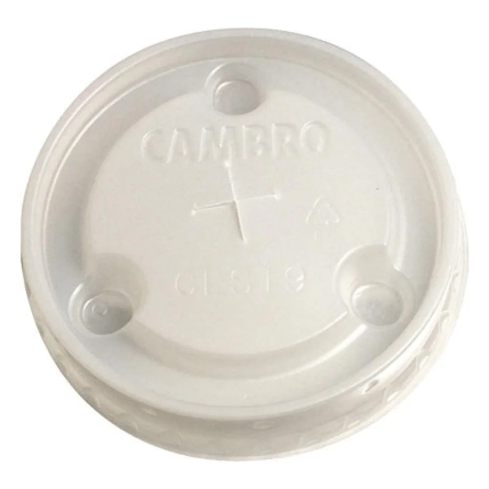 Cambro Camlid Delmar Disposable Lid, 9 Ounce — 1 Per Case