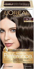 L'Oreal Preference #5a Medium Ash Brown — Case of 12