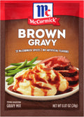 McCormick Brown Gravy Mix — 24 Per Case