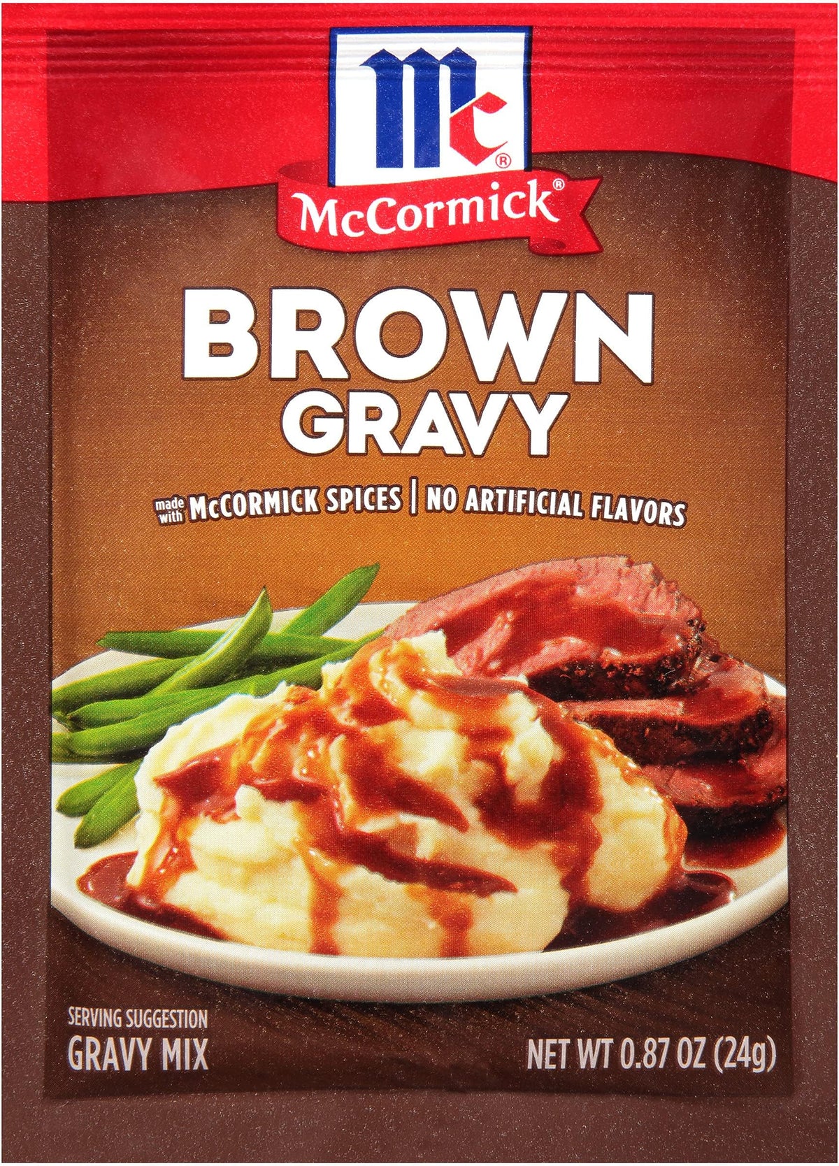 McCormick Brown Gravy Mix — 24 Per Case