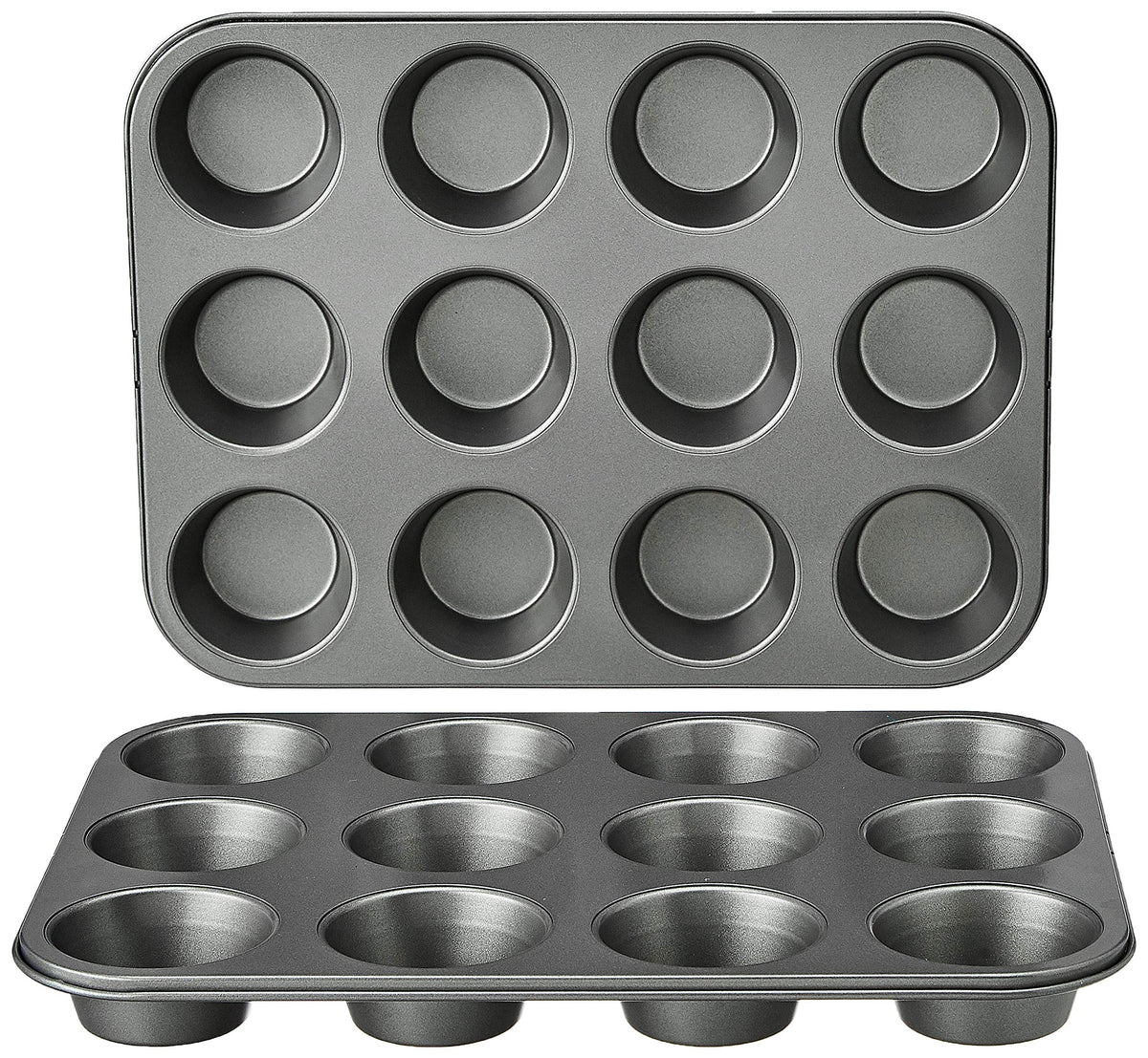 Bradshaw Non-Stick Muffin Pans, 12 Cup — 12 Per Case