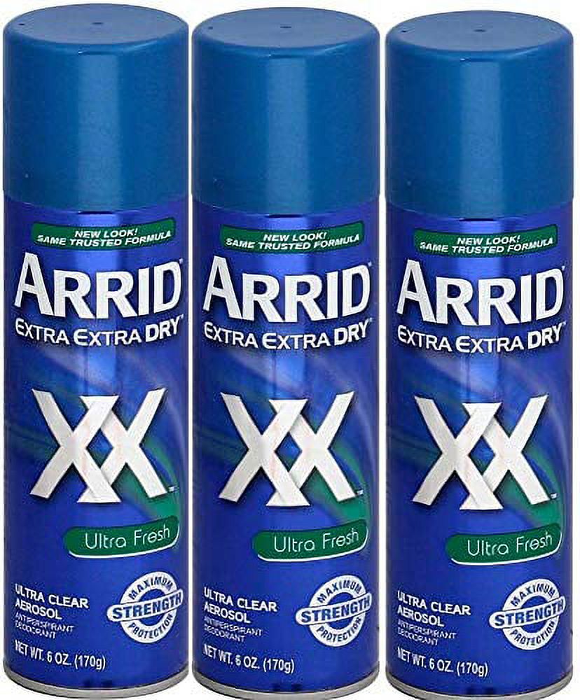 Arrid XX 6 oz Clear Spray Fresh — Case of 12