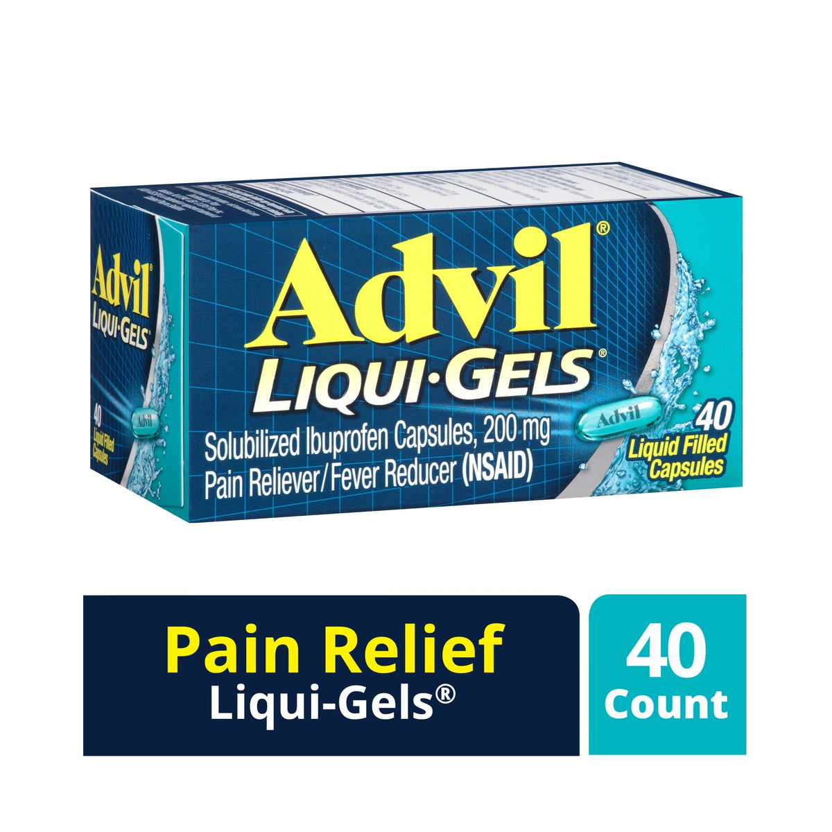 Advil Liqu-gels 20's — Case of 12 x 6-ct (72 total)