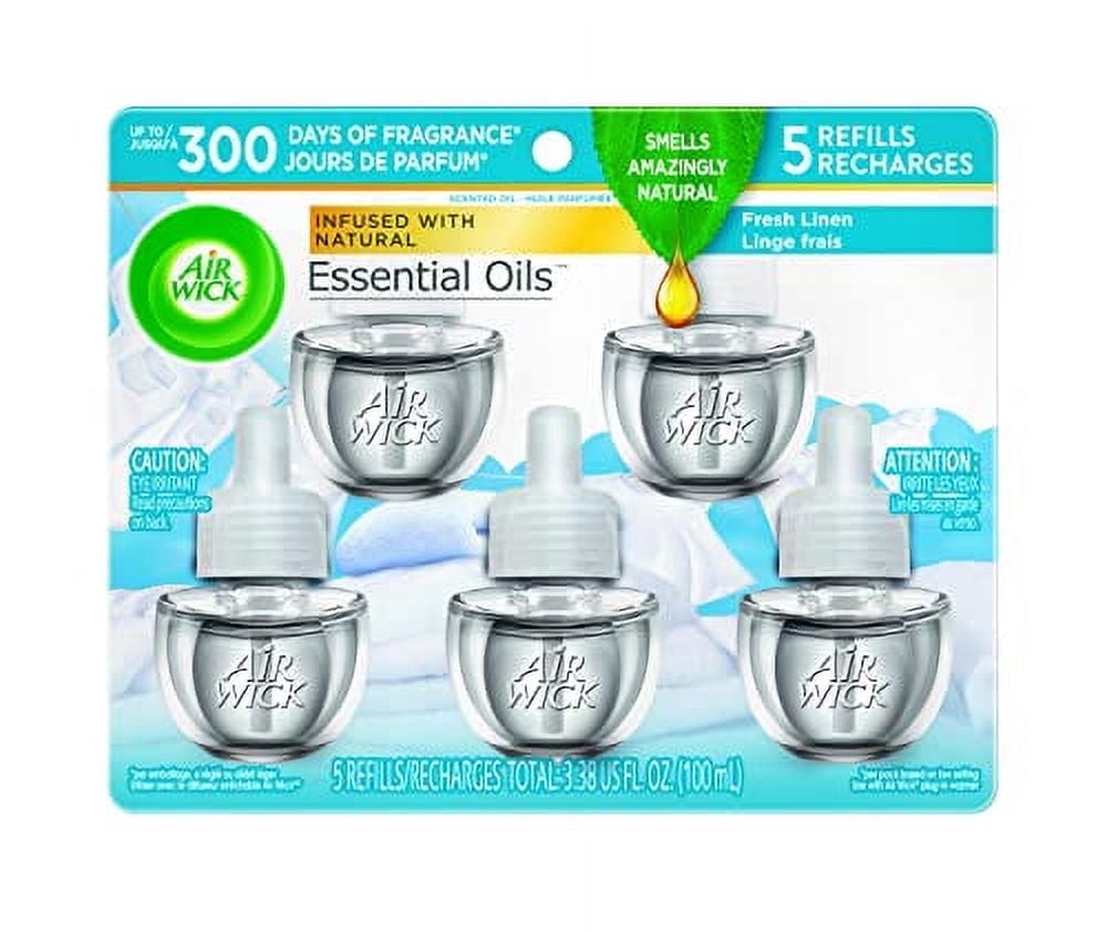 Air Wick Oil Refill Fresh Linen, 5 Count — 5 Per Case