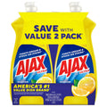 Ajax Lemon Liquid Dish Soap, 28 oz — 9 Per Case