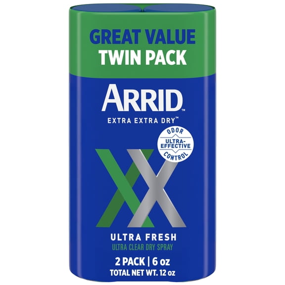 Arrid Twin Pack Ultra Fresh, 6 oz — 4 Per Case