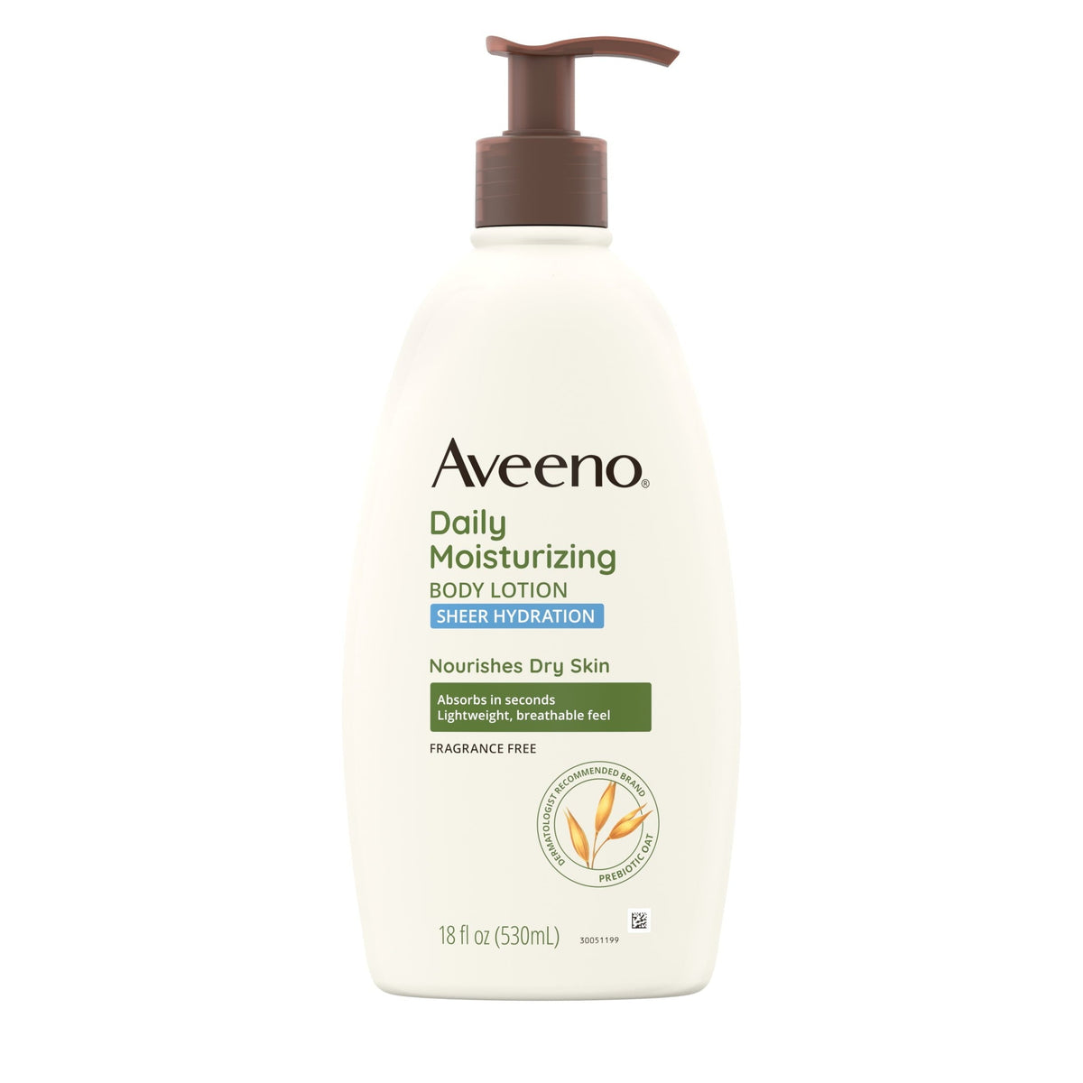 Aveeno Daily Moist Lot Pmp, 18 oz — 12 Per Case