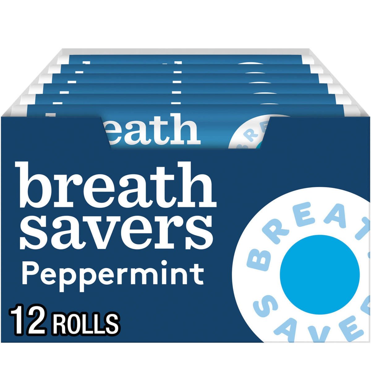 Hershey's Breath Savers Peppermint Single, 12 ct — 360 Per Case