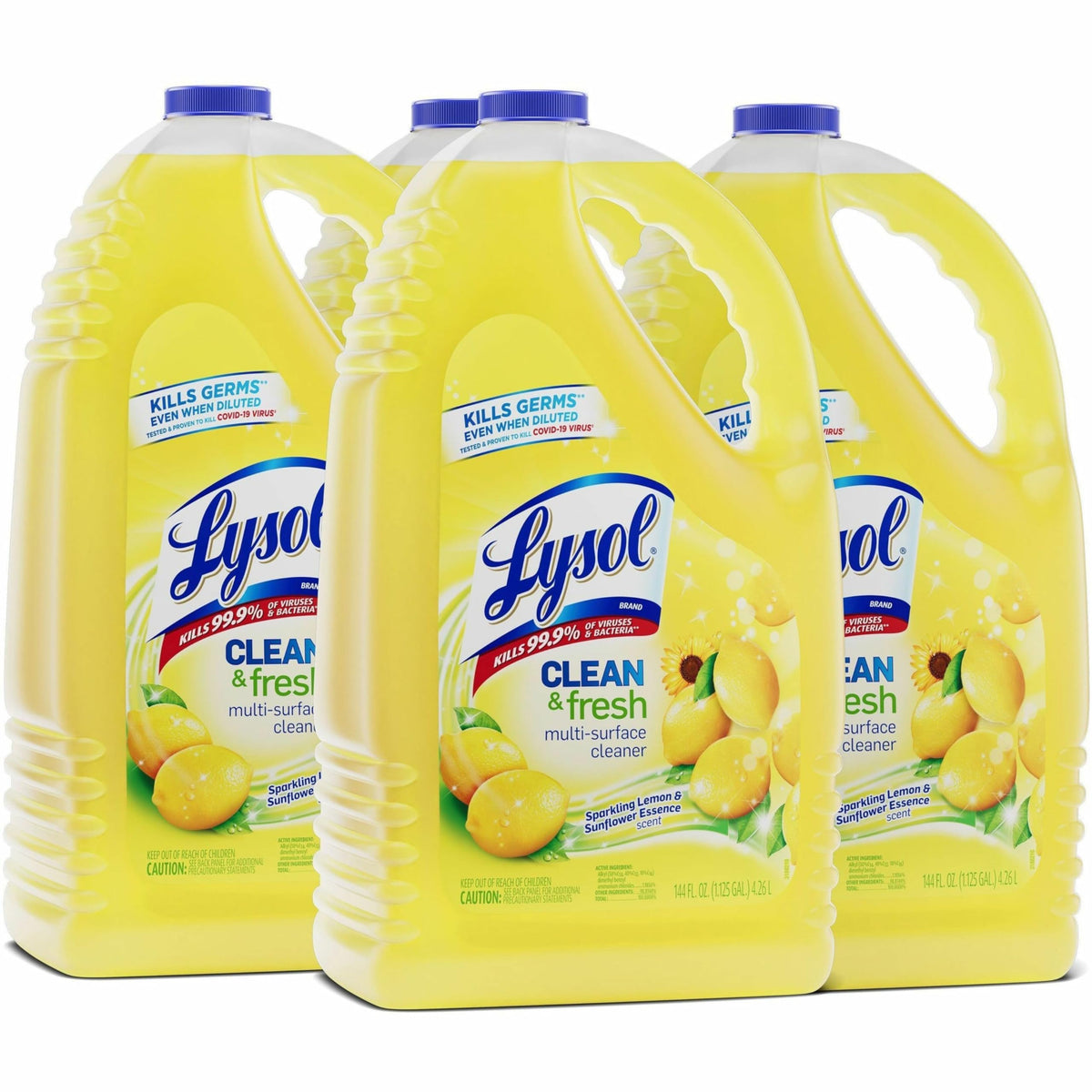 Lysol All Purpose Cleaner Spray, Lemon Breeze Scent, 32 Fl Oz — 9 Per Case