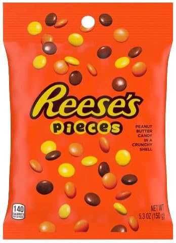 Hershey's Reese's Pieces, 4.8 oz — 12 Per Case