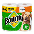 Bounty Full Sheet Paper Towels, White, 2 Triple Rolls — 1 Per Case