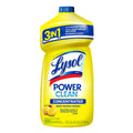 Lysol Power Clean Multi-Surface Cleaner, 2x Concentrated Pour, Sparkling Lemon & Sunflower Essence scent, 28 Fl Oz — 9 Per Case