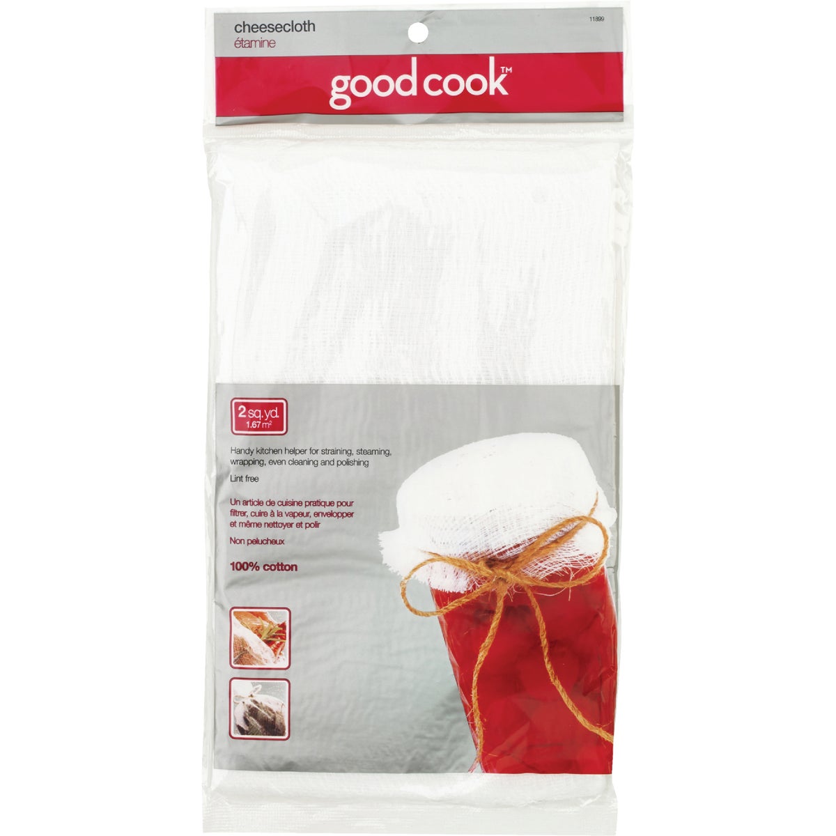 Bradshaw Good Cook Cheese Cloths, 2 Yards — 72 Per Case