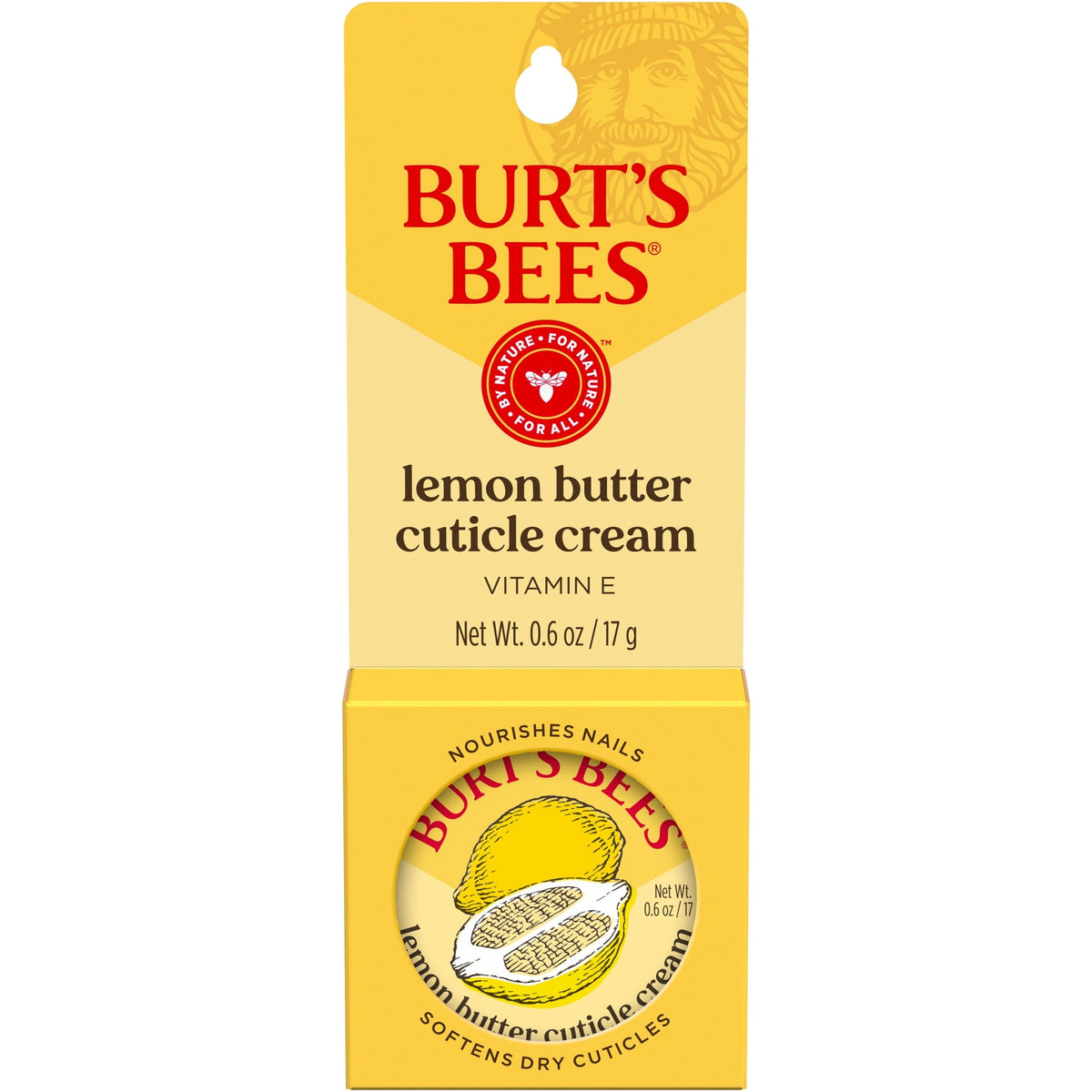 Clorox Burt's Bees Lemon Butter Cuticle Cream, 0.6 oz — 36 Per Case