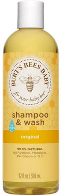 Burt's Bees Baby Bee Shampoo 12 oz — Case of 24