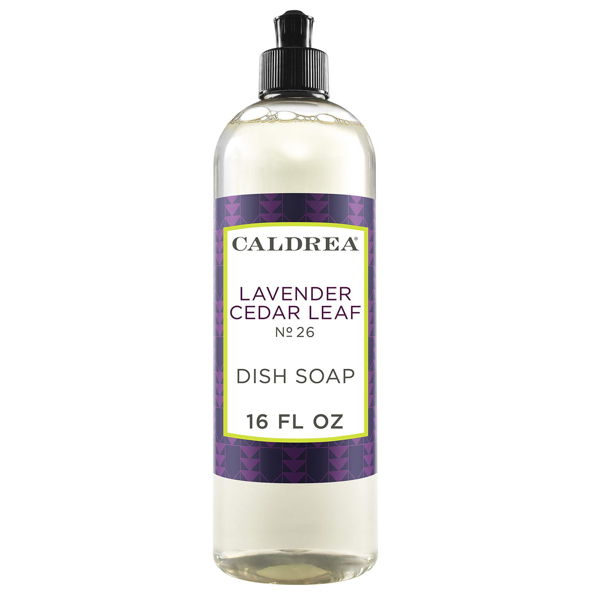 Caldrea Dish Soap Lavender Cedar Leaf, 16 oz — 6 Per Case
