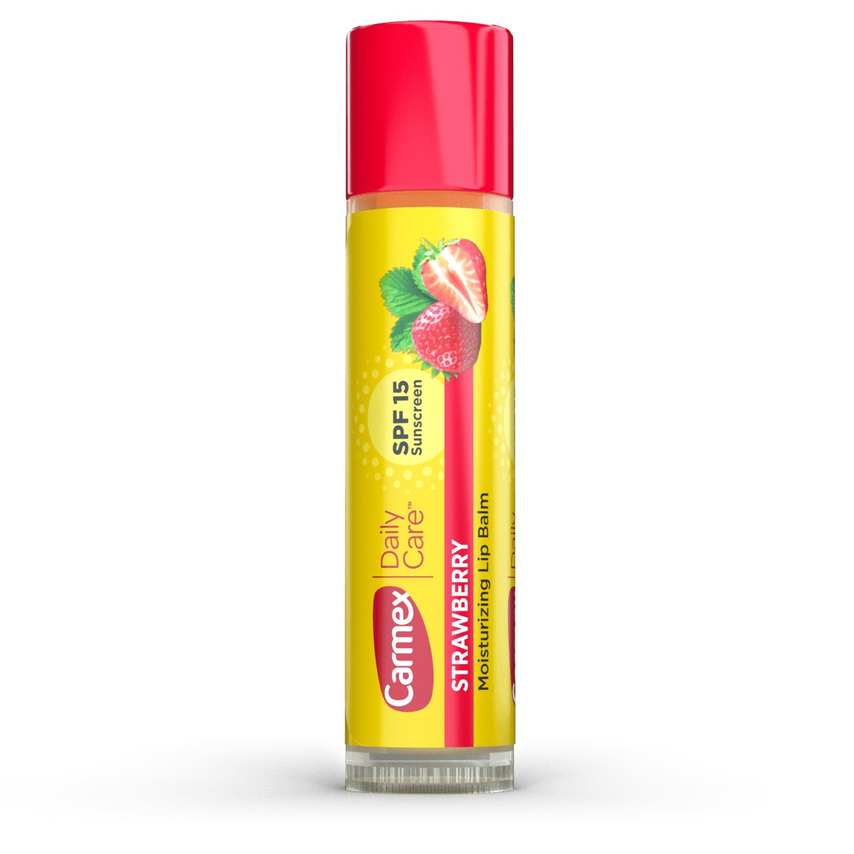 CARMA LABS Carmex Daily Care Strawberry SPF 15, 0.15 oz — 144 Per Case