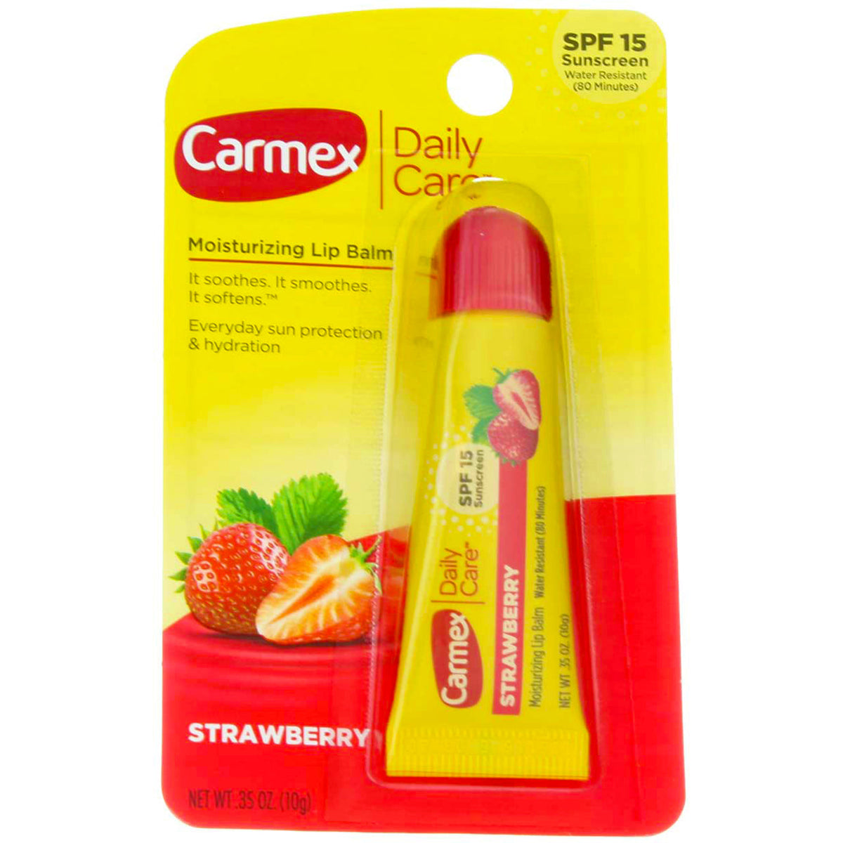 Carmex Dly Care Strwb Sp15 .35z — Case of 144