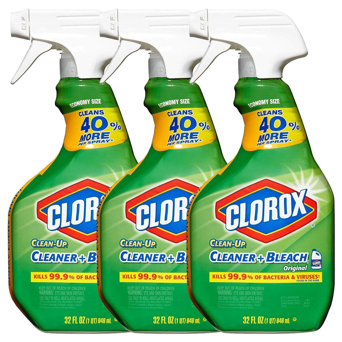 Clorox Clean UP Trigger 32 oz — Case of 9