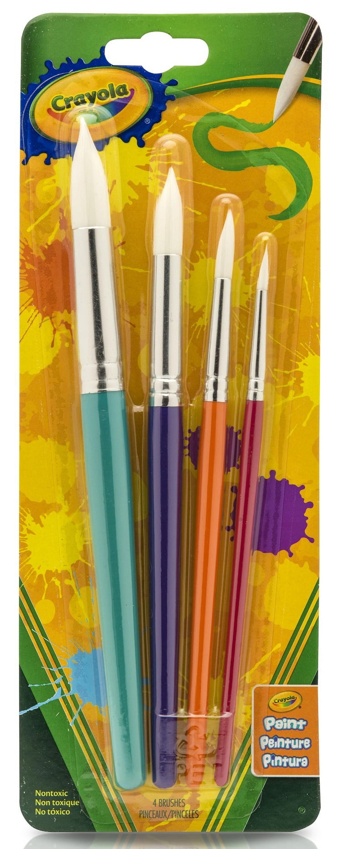 Crayola Paint Brush 4 ct — Case of 12