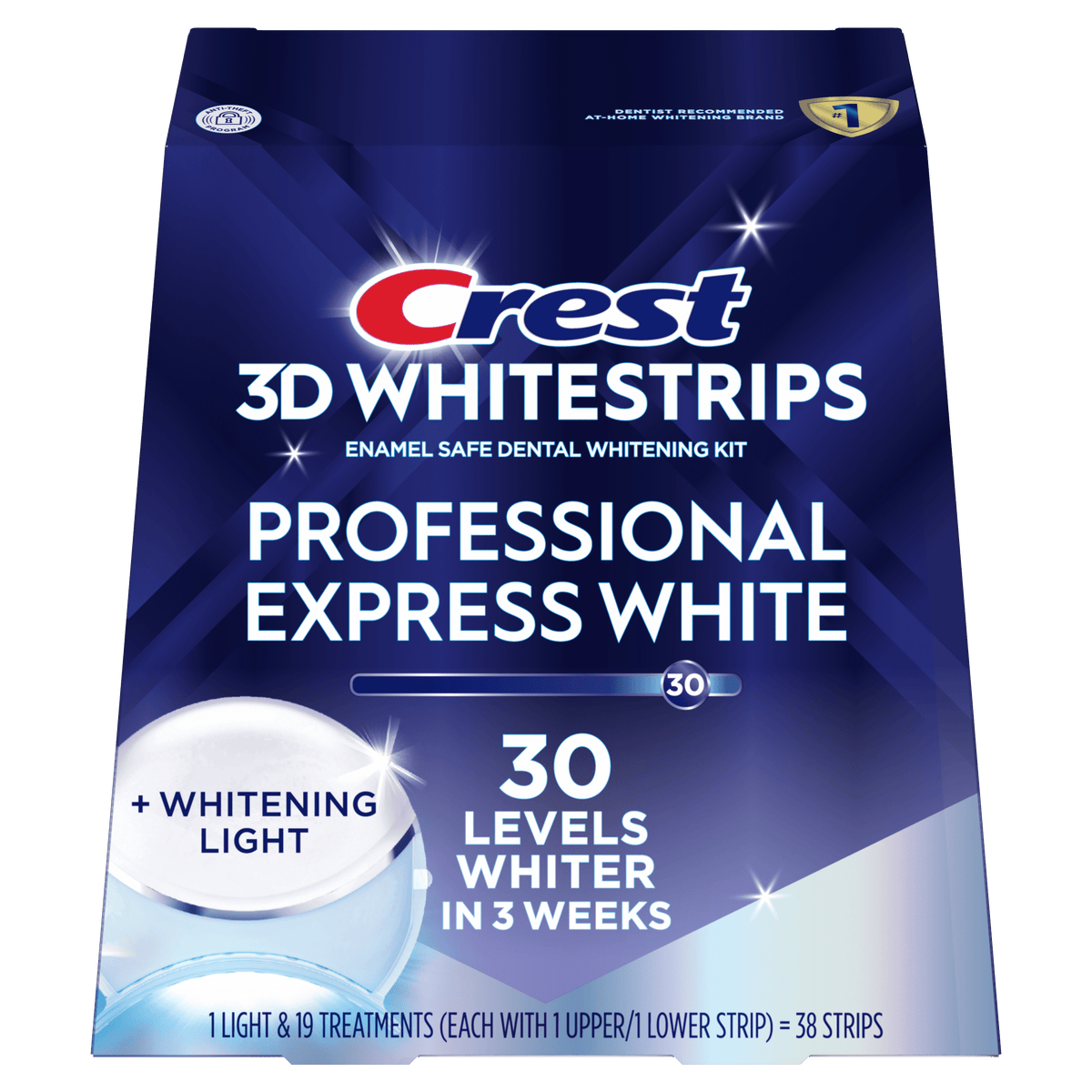 Crest 3D Strps 1hr Exprs 10trmt — Case of 8