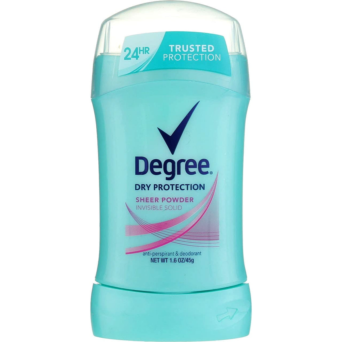 Degree Invisible Solid Sheer Powder Women's Deodorant, 1.6 oz — 12 Per Case