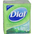 Dial Mountain Fresh Bar Soap, 4 oz, 3 Pack — 12 Per Case
