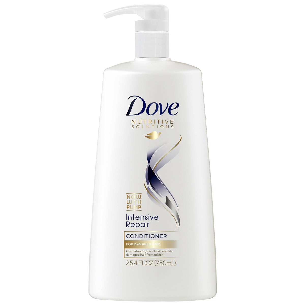 Dove Intensive Conditioner with Pump, 25.4 oz — 4 Per Case