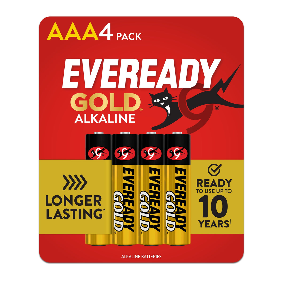 Eveready Gold Aaa 4 pk A92bp4 — Case of 24